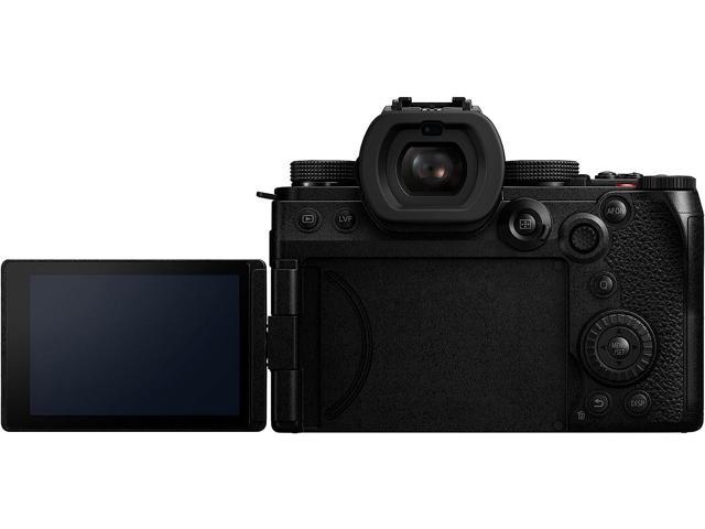 Panasonic - LUMIX S5IIX Mirrorless Full Frame Camera with 20-60mm F3.5-5.6 L Mount Lens - Black - image 11