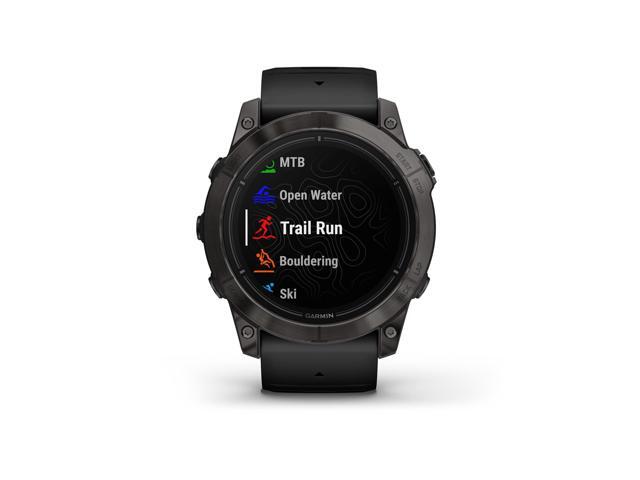Garmin - epix Pro (Gen 2) Sapphire Edition 51mm Fiber-Reinforced Polymer - Carbon Gray DLC Titanium with Black Band - (2024) - image 4