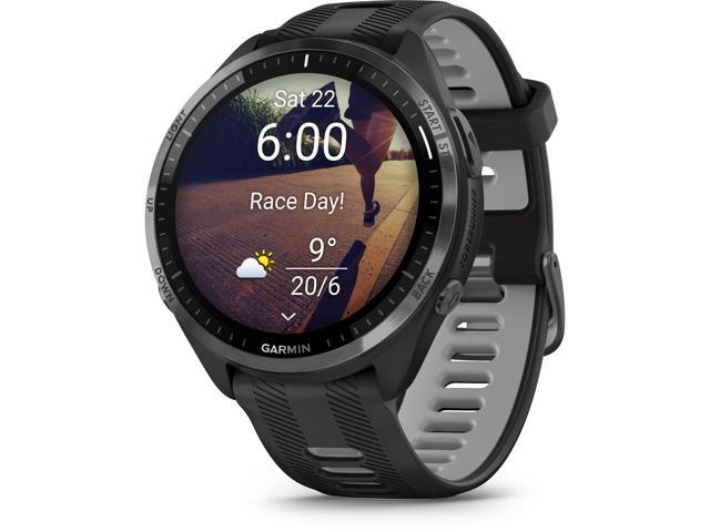 Garmin - Forerunner 965 GPS Smartwatch 47 mm Fiber-reinforced polymer - Carbon Gray TLC/Titanium - (2023) - image 3