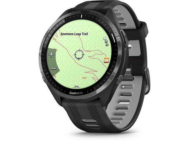 Garmin - Forerunner 965 GPS Smartwatch 47 mm Fiber-reinforced polymer - Carbon Gray TLC/Titanium - (2023) - image 4