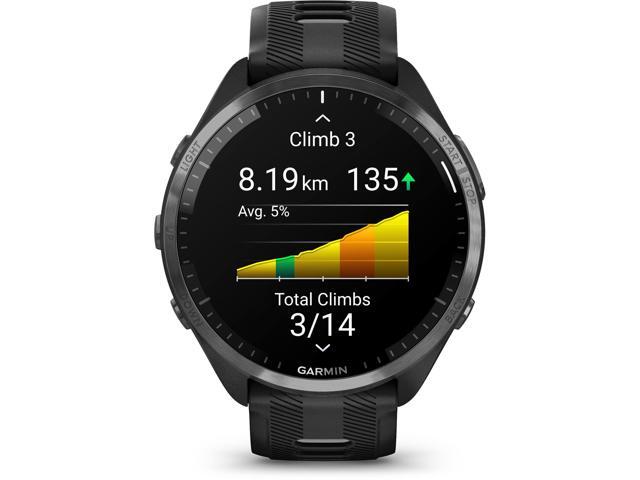 Garmin - Forerunner 965 GPS Smartwatch 47 mm Fiber-reinforced polymer - Carbon Gray TLC/Titanium - (2023) - image 5