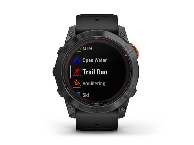 Garmin - fenix 7X Pro Solar GPS Smartwatch 51 mm Fiber-reinforced polymer - Slate Gray - (2023) - image 3