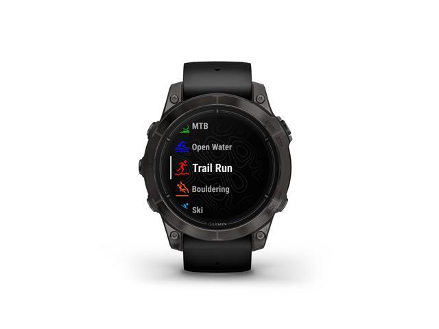 Garmin - epix Pro (Gen 2) Sapphire Edition 47mm Fiber-Reinforced Polymer - Carbon Gray DLC Titanium with Black Band - (2024) - image 3