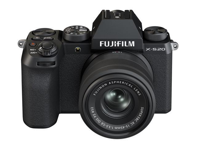 Fujifilm - X-S20 Mirrorless Camera with XC15-45mm Lens Bundle - Black - image 2
