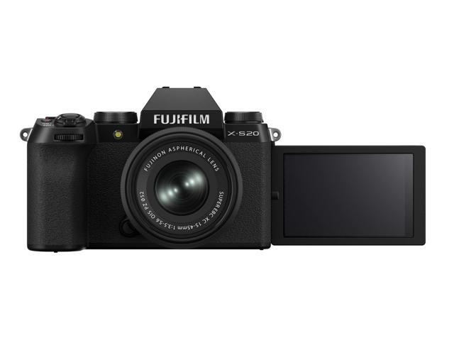 Fujifilm - X-S20 Mirrorless Camera with XC15-45mm Lens Bundle - Black - image 4