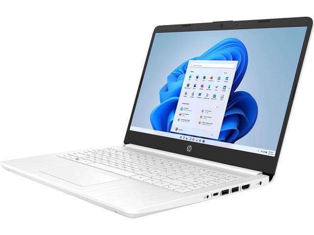 HP - 14" Laptop - Intel Celeron N4120 2019 - 4GB Memory - 64GB eMMC - Snowflake White - image 9