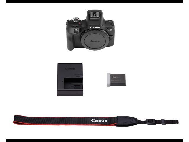 Canon - EOS R100 4K Video Mirrorless Camera (Body Only) - Black - image 3