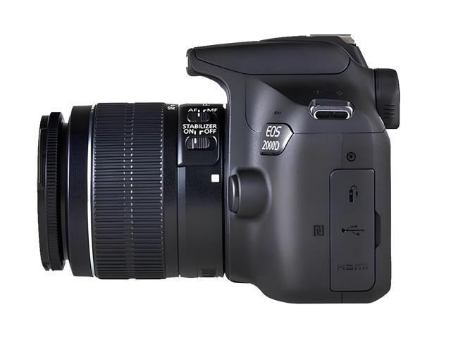 Canon EOS 2000D with EF-S 18-55mm IS II Lens (Intl Model) Ultimate Bundle
