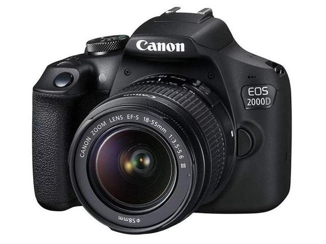 Canon EOS 2000D with EF-S 18-55mm IS II Lens (Intl Model) Ultimate Bundle