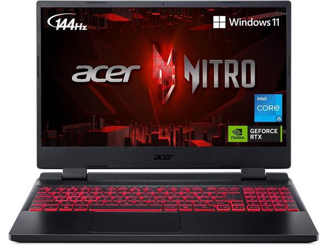 Acer Nitro 5 AN515-58-57Y8 Gaming Laptop Intel Core i5-12500H NVIDIA GeForce RTX 3050 Ti Laptop GPU 15.6' FHD 144Hz IPS Display 16GB DDR4 ...