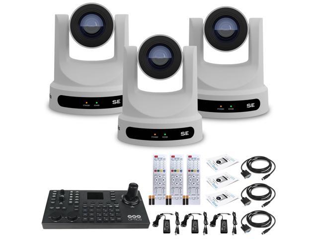 Photos - Surveillance Camera PTZOptics 3 x  Move SE PTZ Camera with 30x Optical Zoom  (PT30X-SE-W (White)