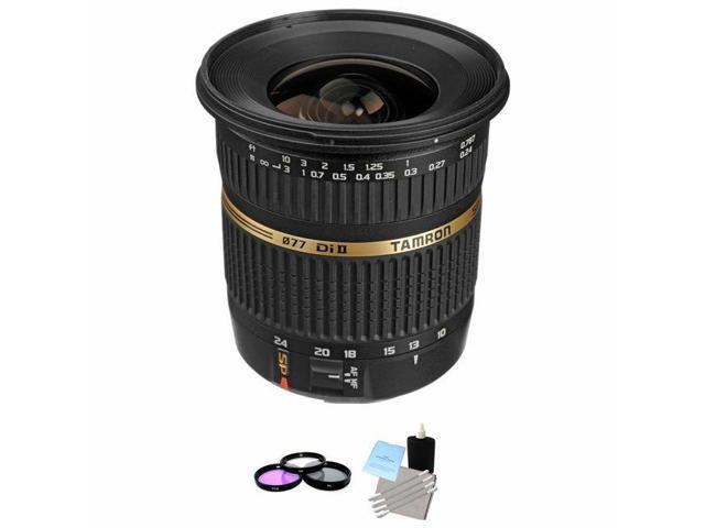 Tamron SP AF 10-24mm f / 3.5-4.5 DI II Lens For Canon + UV Kit & Cleaning Kit