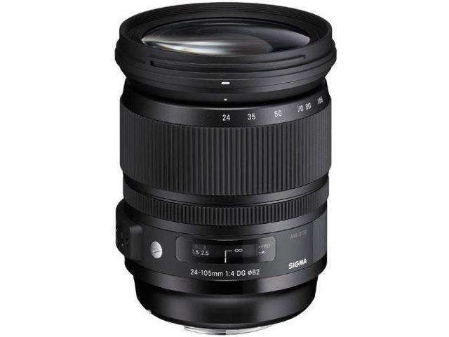 Sigma 635205 24-105mm F 4.0 DG OS HSM Zoom Lens for Sony Alpha Cameras - International Version (No Warranty)