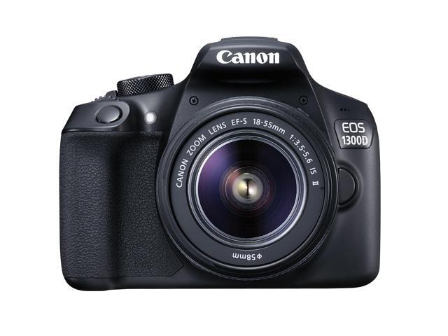 Canon EOS 1300D DSLR Camera with EF-S 18-55mm Lens (International Model) Includes Cleaning Kit and 32GB Memory Kit