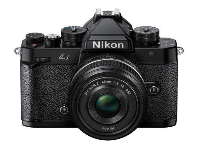 Nikon - Z f 4K Video Mirrorless Camera with NIKKOR Z 40mm f/2 SE Lens - Black - image 3