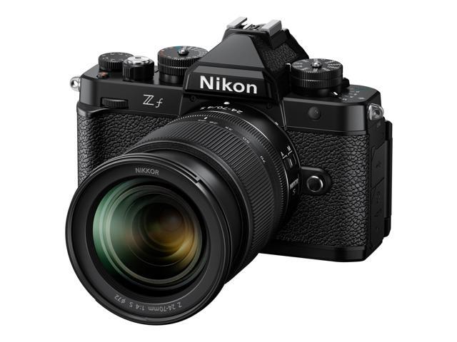 Nikon - Z f 4K Video Mirrorless Camera with NIKKOR Z 24-70mm f/4 S Lens - Black - image 3