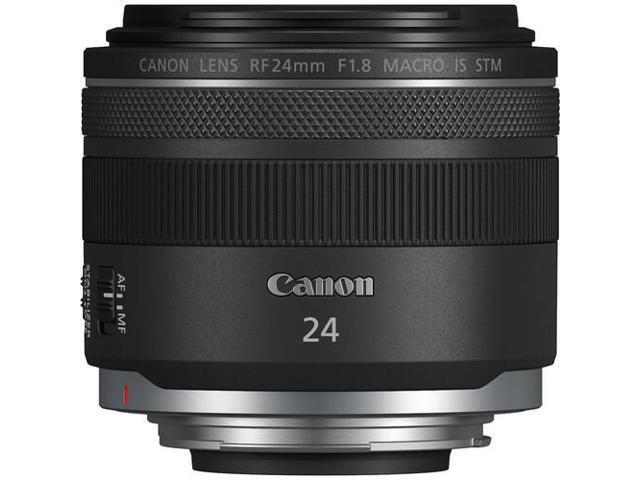 Canon RF 24mm f/1.8 Macro IS STM Lens (5668C002) + Filter Kit + Cap Keeper - Bundle
