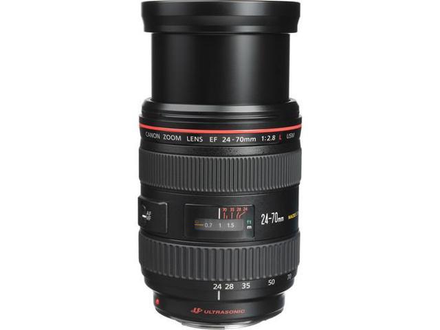 Canon EF 24-70mm f/2.8L USM Standard Zoom Lens for Canon SLR Cameras Bundle (International Version)