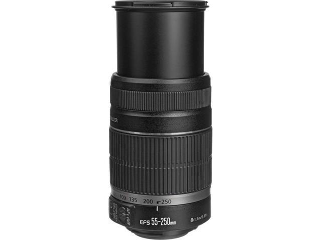 Canon EF-S 55-250mm f/4-5.6 IS II Lens (5123B006) + Filter Kit + Cap Keeper - Bundle