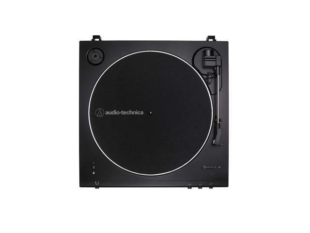 Audio-Technica AT-LP60XBT-BK Fully Automatic Bluetooth Belt-Drive Stereo Turntable, Black, Hi-Fi, 2 Speed, Dust Cover, Anti-Resonance, Die-cast...