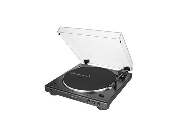 Audio-Technica AT-LP60XBT-BK Fully Automatic Bluetooth Belt-Drive Stereo Turntable, Black, Hi-Fi, 2 Speed, Dust Cover, Anti-Resonance, Die-cast...