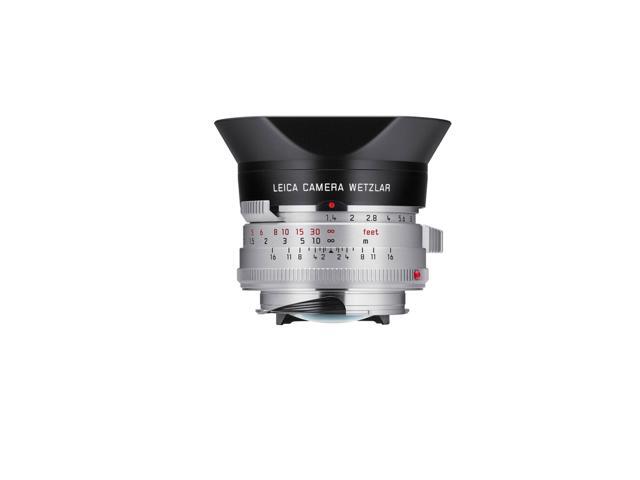 Leica 35mm f/1.4 Summilux-M Lens (Silver) with Pro Filter Kit and Lens Case