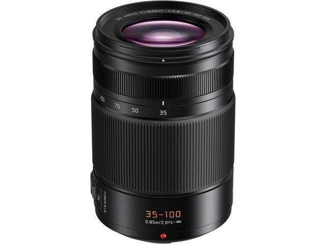 Panasonic Leica DG Vario-Elmarit 35-100mm f/2.8 Lens Bundle With 64GB Card + Accessories