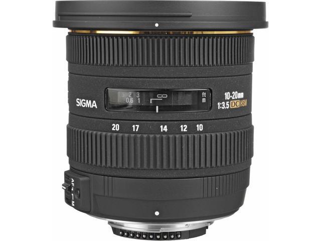 Sigma 10-20mm f/3.5 EX DC HSM Lens For Nikon F Bundle With 64GB Card + Accessories
