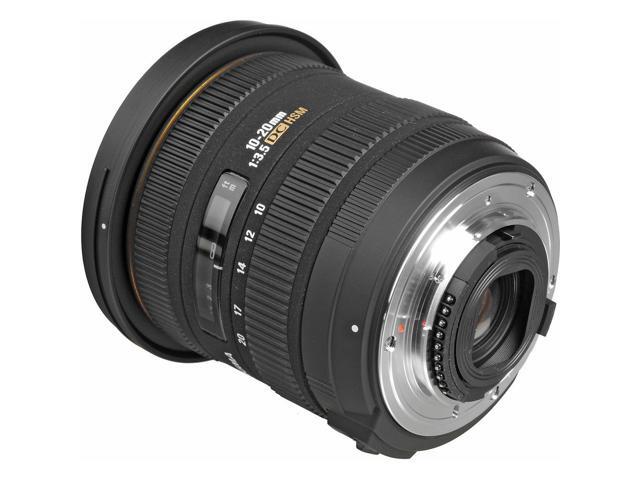 Sigma 10-20mm f/3.5 EX DC HSM Lens For Nikon F Bundle With 64GB Card + Accessories