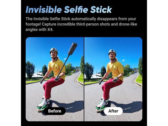 Insta360 - X4 8K 360 Degree Action Camera - Black - image 5