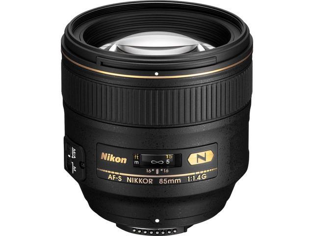 Nikon AF-S NIKKOR 85mm f/1.4G Auto Focus Lens (2195) Bundle