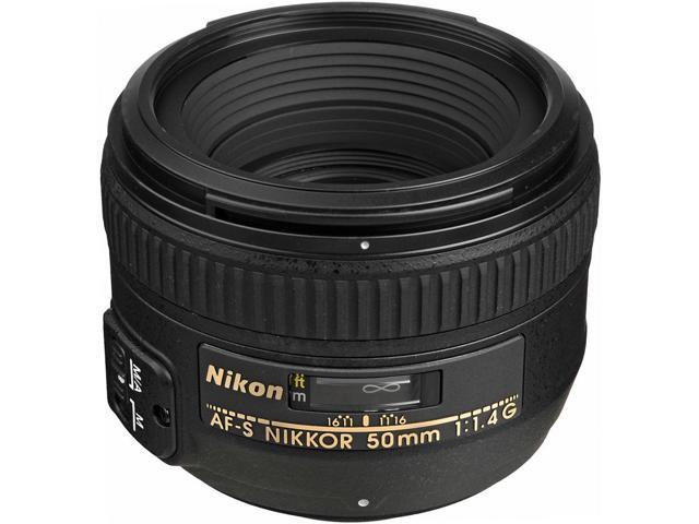 Nikon AF-S NIKKOR 50mm f/1.4G Auto Focus Lens (2180) Bundle