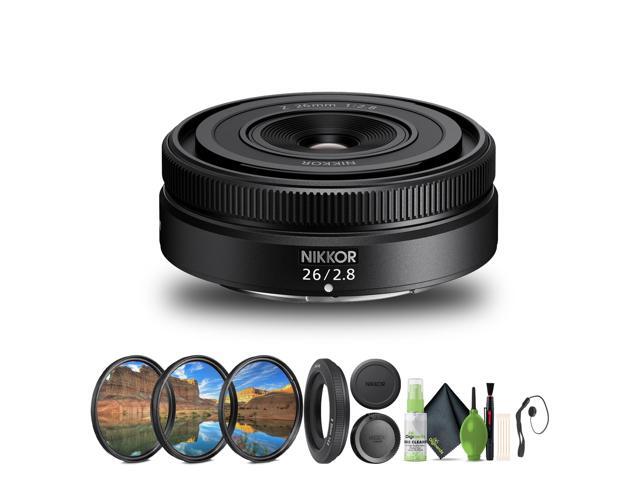 Nikon NIKKOR Z 26mm f/2.8 Lens (Nikon Z) (20116) Bundle