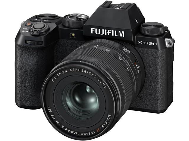 Fujifilm - X-S20 Mirrorless Camera with XF16-50mmF2.8-4.8 R LM WR Lens - Black - image 3