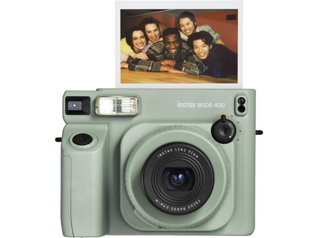 Fujifilm INSTAX Wide 400 Instant Camera - Sage Green, Case For Instax Wide 400