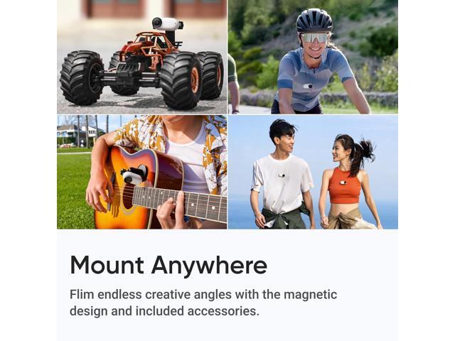 Insta360 GO 3S Small Action Camera (64GB) + 50-in-1 Accessory Kit - White