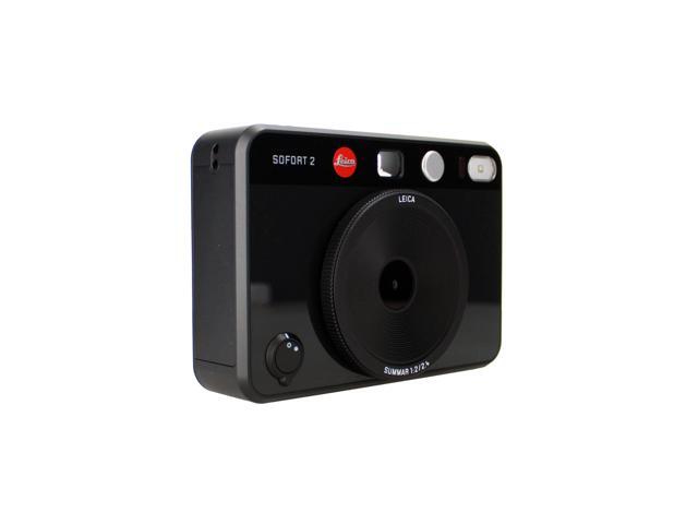 Leica Sofort 2 Hybrid Instant and Digital Camera + Instant Film 60 Sheets Black