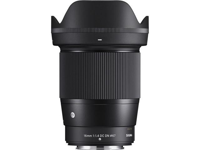Sigma 16mm f/1.4 DC DN Contemporary Lens for FujiFilm X Bundle