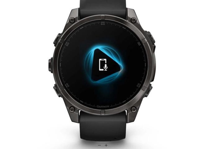 Garmin - fēnix 8 AMOLED Sapphire GPS Smartwatch 47mm Fiber-reinforced polymer - Carbon Gray DLC Titanium - (2024) - image 5