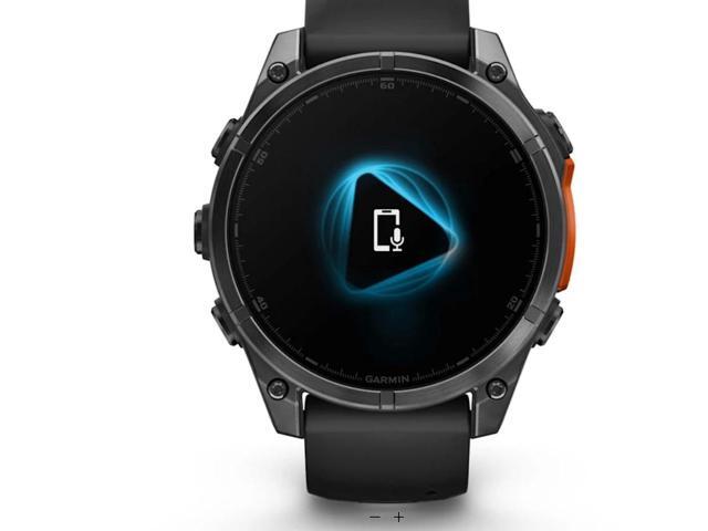 Garmin - fēnix 8 AMOLED  GPS Smartwatch 47 mm Fiber-reinforced polymer - Slate Gray - (2024) - image 5