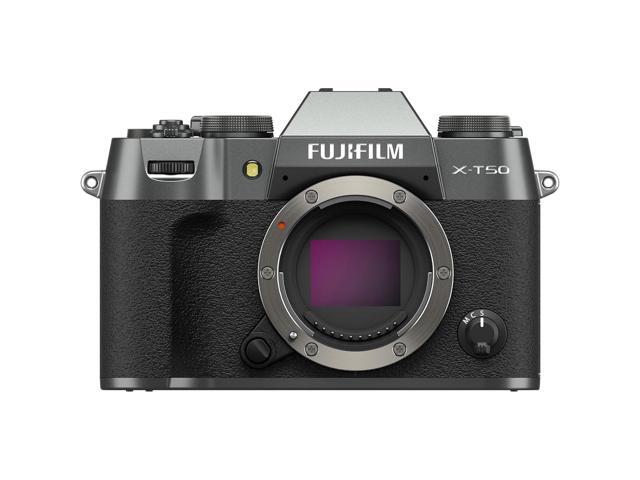 Fujifilm X-T50 Mirrorless Digital Camera Body - Charcoal Silver