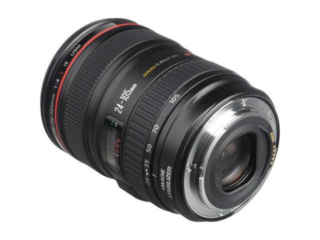 Canon EF 24-105mm f/4L IS USM Lens (0344B002) + Filter Kit + Cap Keeper Bundle (International Version)