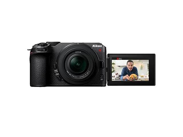 Nikon - Z 30 4K Mirrorless Camera with NIKKOR Z DX 16-50mm f/3.5-6.3 VR Lens - Black - image 12