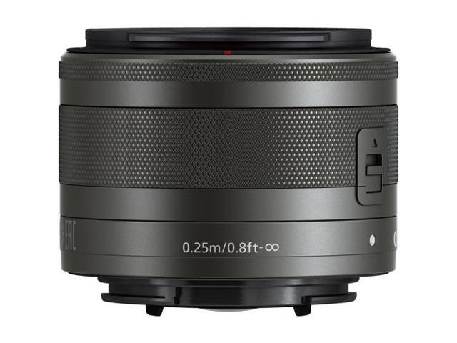 Canon EF-M 15-45mm f/3.5-6.3 IS STM Zoom Lens (Graphite) (0572C002) - Bundle