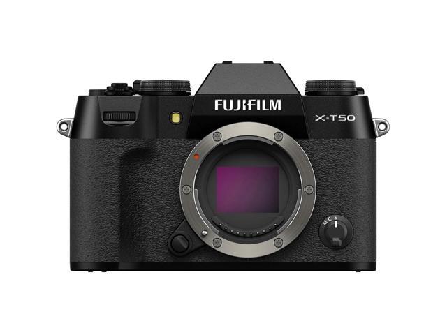 Fujifilm X-T50 Mirrorless Digital Camera Body - Black