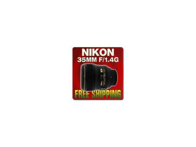 Nikon AF FX NIKKOR 35mm f/1.4G Fixed Zoom Lens with Auto Focus for Nikon DSLR Cameras International Version