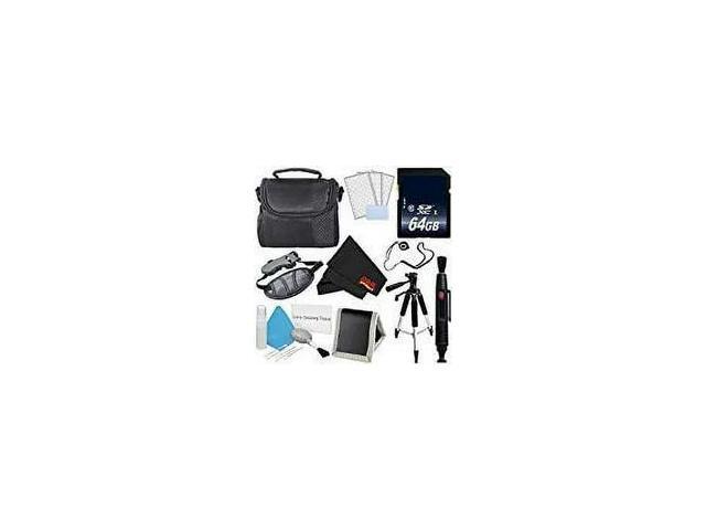 Accessory Kit for Nikon Coolpix B500,B700, P900, 64GB SDXC Class 10 Secure Digital High Speed Memory Card + Camera Case + MORE
