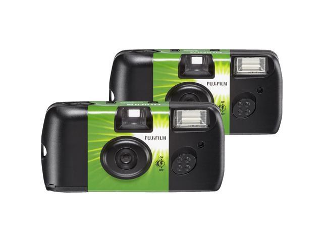 FUJIFILM QuickSnap Flash 400 One-Time-Use Disposable Camera Bundle (3x 2 Pack)