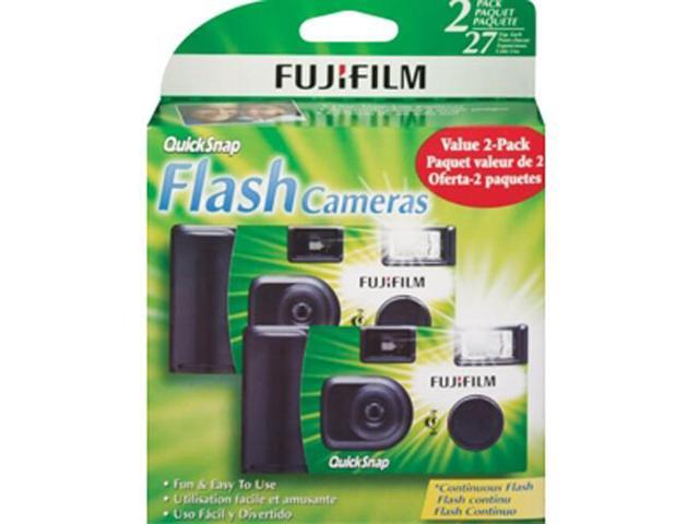 FUJIFILM QuickSnap Flash 400 One-Time-Use Disposable Camera Bundle (3x 2 Pack)