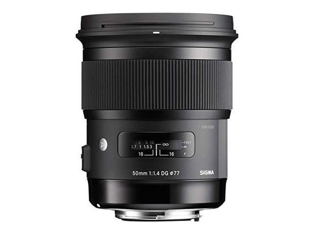 Sigma 50mm f/1.4 DG HSM ART Lens for Nikon DSLR Cameras - USA Warranty #311306